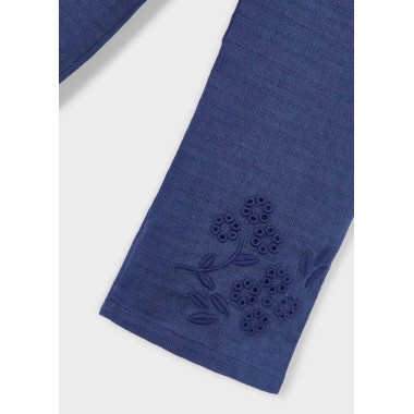 pantalone cropped con ricami Pantaloni e Jeans