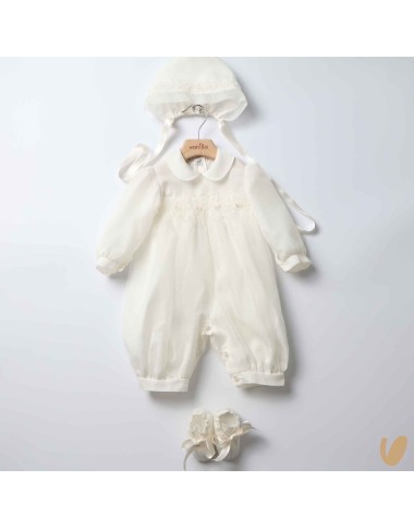 Pure silk baptismal complete