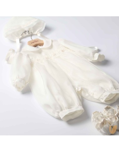 Pure silk baptismal complete