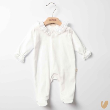 Tutina cotone colletto Tutina