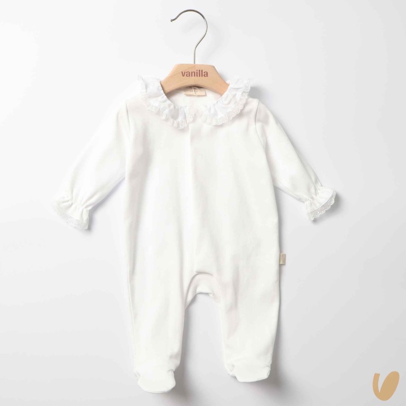 Tutina cotone colletto Tutina