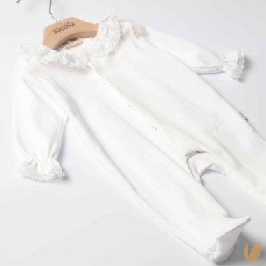 Tutina cotone colletto Tutina