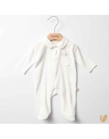 Tutina cotone fiorellini Completo e Pagliaccetto