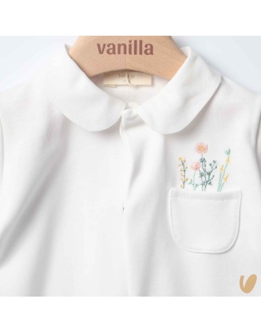 Tutina cotone fiorellini Completo e Pagliaccetto