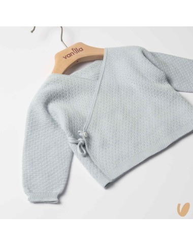Cardigan incrociato in filo di cotone Maglia e Cardigan