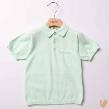 Polo in filo di cotone organico T-Shirt e Polo