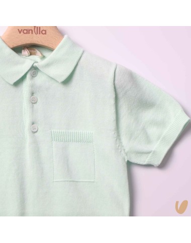 Polo in organic cotton thread