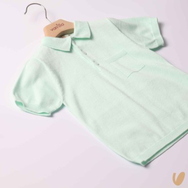 Polo in filo di cotone organico T-Shirt e Polo