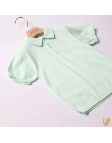 Polo in organic cotton thread