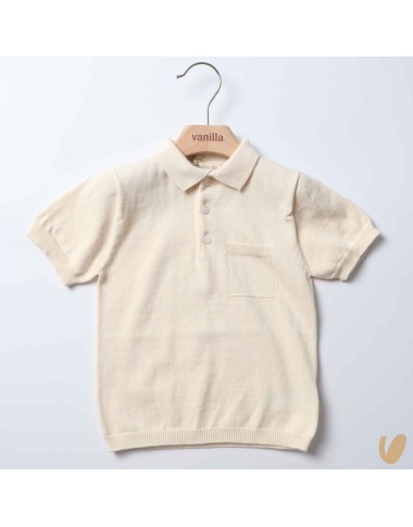 Polo in organic cotton thread