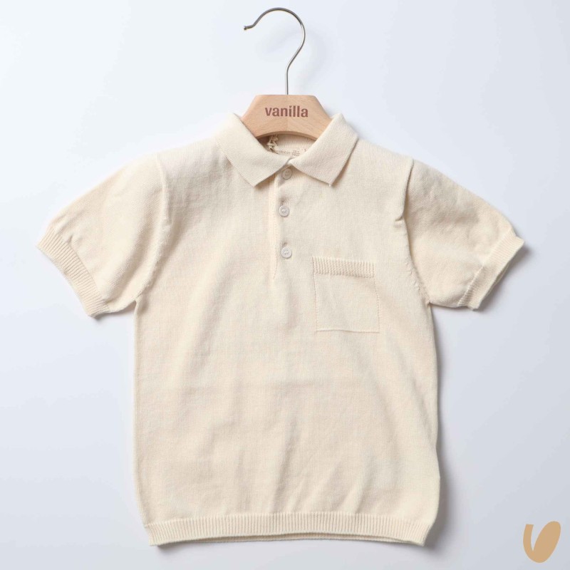 Polo in filo di cotone organico T-Shirt e Polo