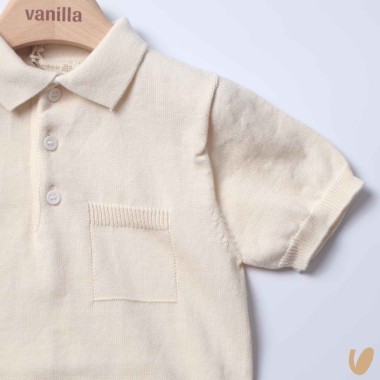 Polo in filo di cotone organico T-Shirt e Polo