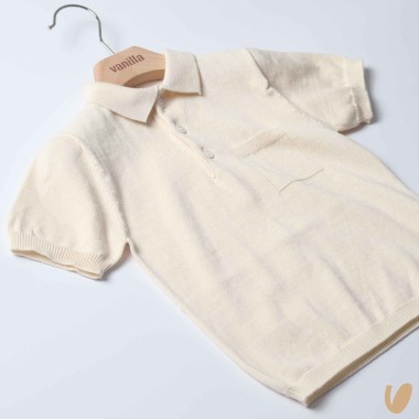 Polo in filo di cotone organico T-Shirt e Polo