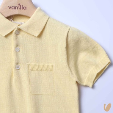 Polo in filo di cotone organico T-Shirt e Polo