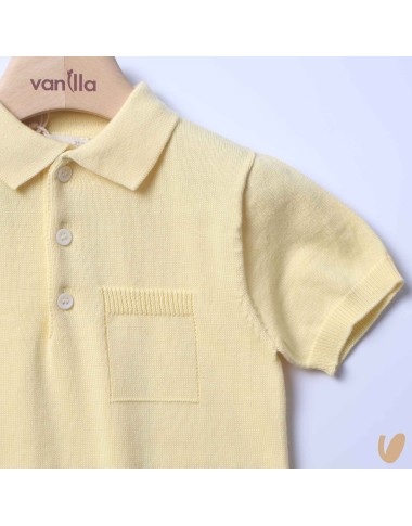 Polo in organic cotton thread