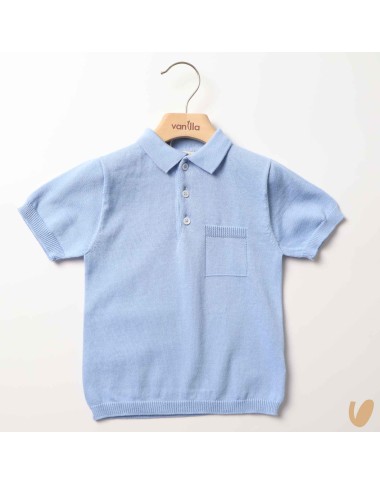 Polo in organic cotton thread