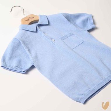 Polo in filo di cotone organico T-Shirt e Polo