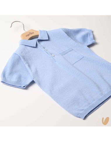 Polo in organic cotton thread