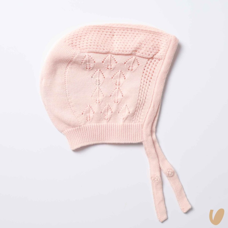 Cuffietta nascita in cotone organico Cappello e Guanti