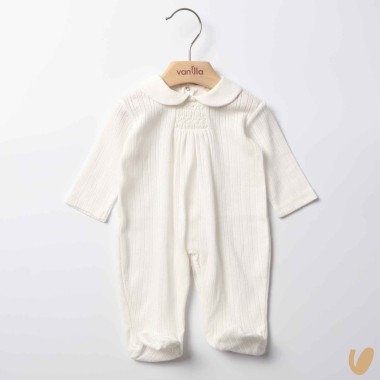 Tutina in cotone trafori Tutina