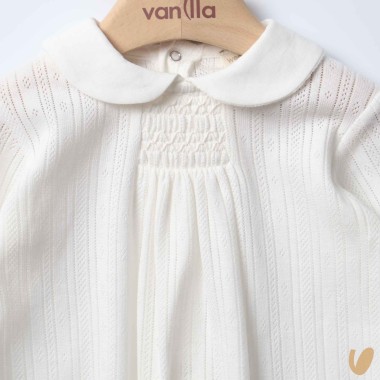 Tutina in cotone trafori Tutina