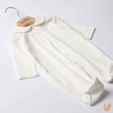 Tutina in cotone trafori Tutina
