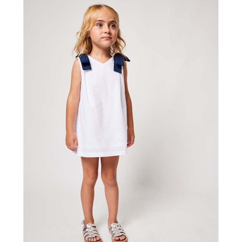 Abito seersucker e sangallo Abito e Tuta