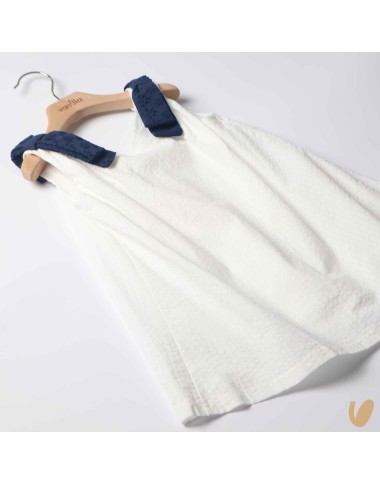 Seersucker and Sangallo dress