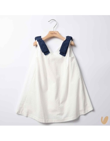 Seersucker and Sangallo dress