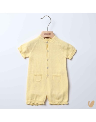 Romper in cotton thread