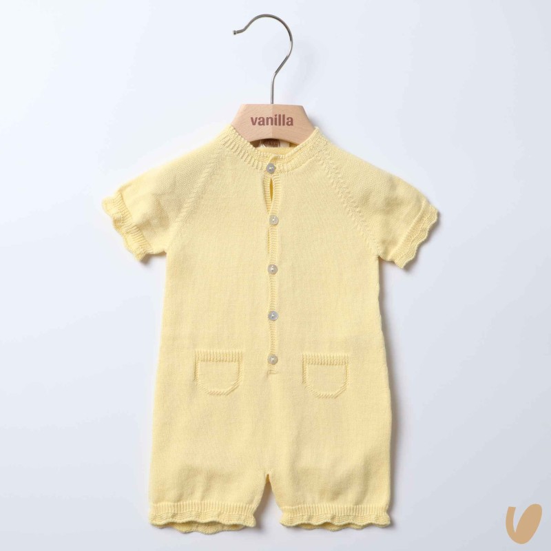 Pagliaccetto in filo di cotone Completo e Pagliaccetto