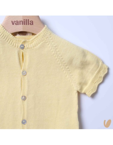 Romper in cotton thread