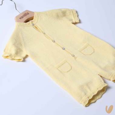 Pagliaccetto in filo di cotone Completo e Pagliaccetto