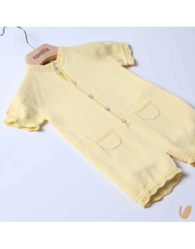 Romper in cotton thread