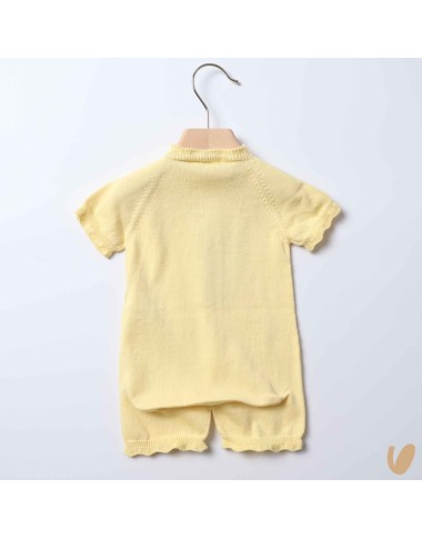 Romper in cotton thread