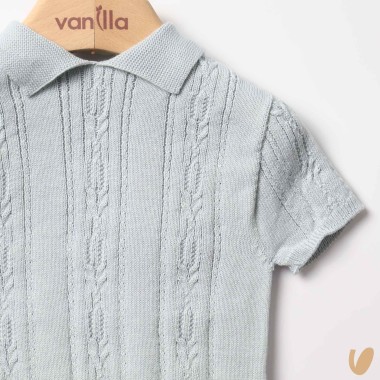 Polo e culotte cotone organico Completo e Pagliaccetto