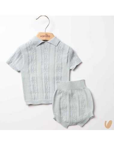 Polo e culotte cotone organico Completo e Pagliaccetto