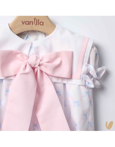 Pagliaccetto fiocchetti marinaretto Completo e Pagliaccetto