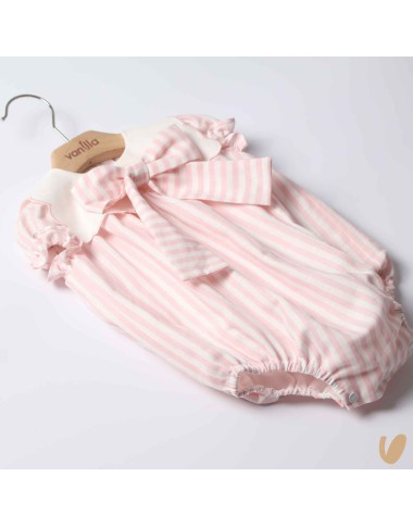 Marinet rows romper