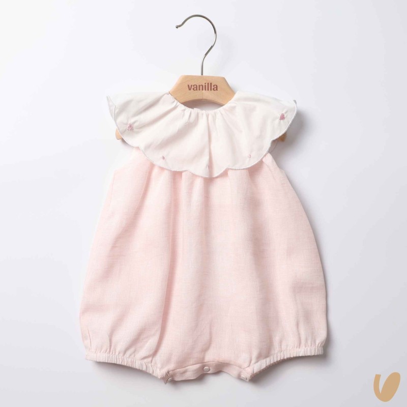 Pagliaccetto in puro lino Completo e Pagliaccetto