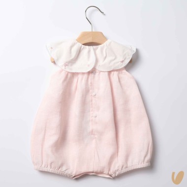 Pagliaccetto in puro lino Completo e Pagliaccetto