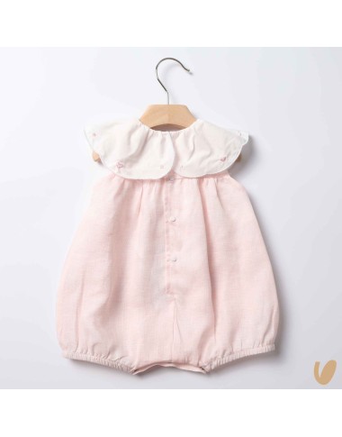 Romper in pure linen