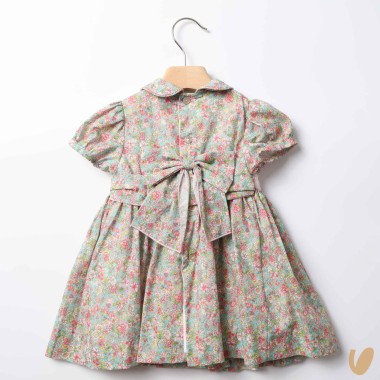 Abito punto smock ricamato Abito e Tute