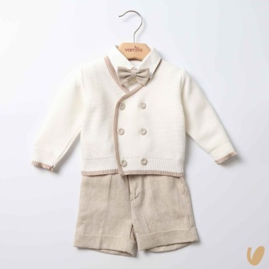 Completo elegante Battesimo