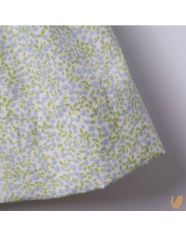 Dress in poplin smock point