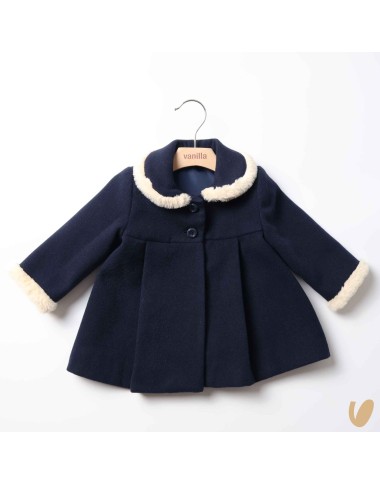 Cappotto con ecopelliccia Neonata 0/36