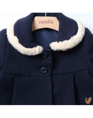 Cappotto con ecopelliccia Neonata 0/36