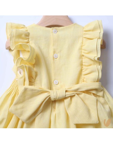 Linen Sumb Point Dress