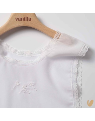 Camicia Battesimale seta ricamata a mano Accessori