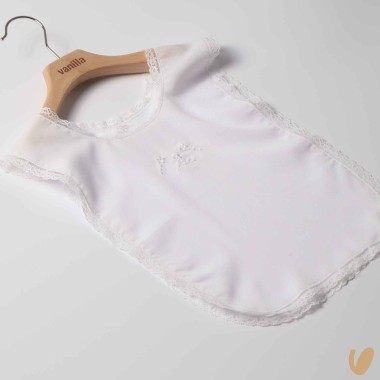 Camicia Battesimale seta ricamata a mano Accessori